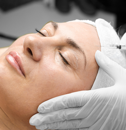 treatment being done on a man